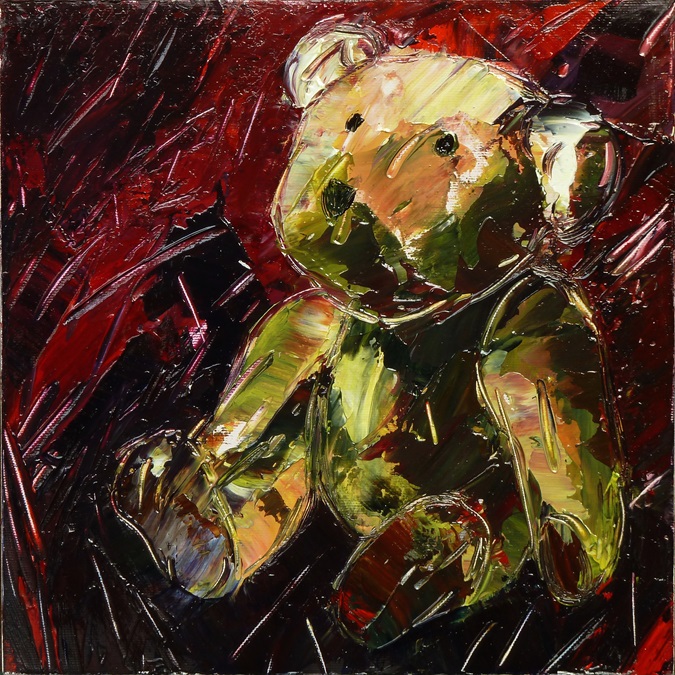 Teddy-Bear-n.-28-2017.-Acrilico-su-tela-30x30-1 Museo di Storia Naturale: la mostra Il significato dell’immagine