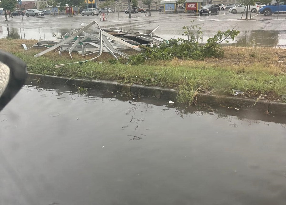 rovigo-acqua Rovigo, maltempo: tornado e bombe d'acqua devastano città