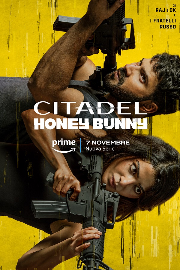 Prime-Video_Citadel_Honey-Bunny_Poster Citadel: Honey Bunny, dal 7 novembre su Prime Video