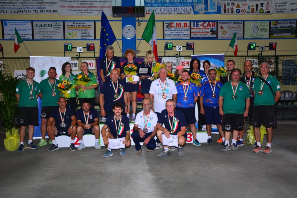 campionati-1024x682 Almese, finali dei Campionati Italiani di Boccia a coppie