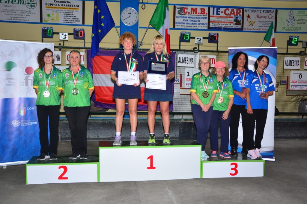 femminile-1024x682 Almese, finali dei Campionati Italiani di Boccia a coppie