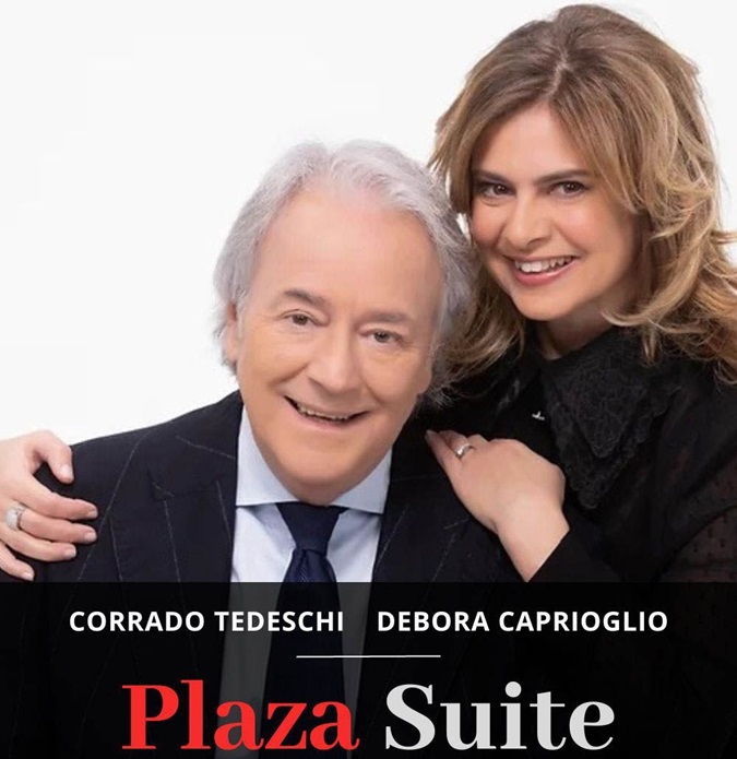 plaza-suite-corrado-tedeschi-debora-caprioglio Plaza Suite al Teatro Manzoni, con Tedeschi e Caprioglio